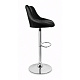 Aga 2x Scaun de bar Negru