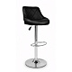 Aga 2x Scaun de bar Negru