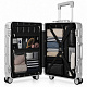 Aga Travel Troller de călătorie MR4678 Argintiu