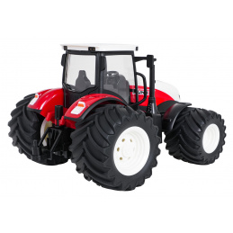 Tractor + Greblă R/C 1:24 Roșu