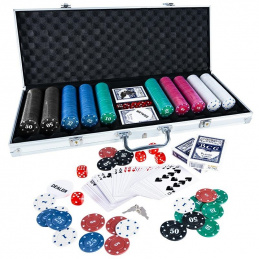 Set de poker B10 cu 500 jetoane