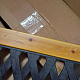 Aga Bancă de grădină 125x52x74 cm 6DAZ558 - CALITATEA a II-a