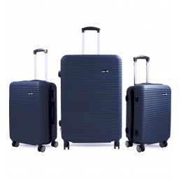 Set de valize de călătorie Aga Travel MR4651 Albastru închis