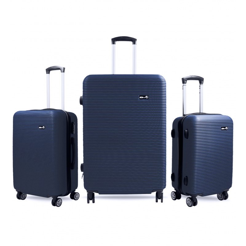 Set de valize de călătorie Aga Travel MR4651 Albastru închis