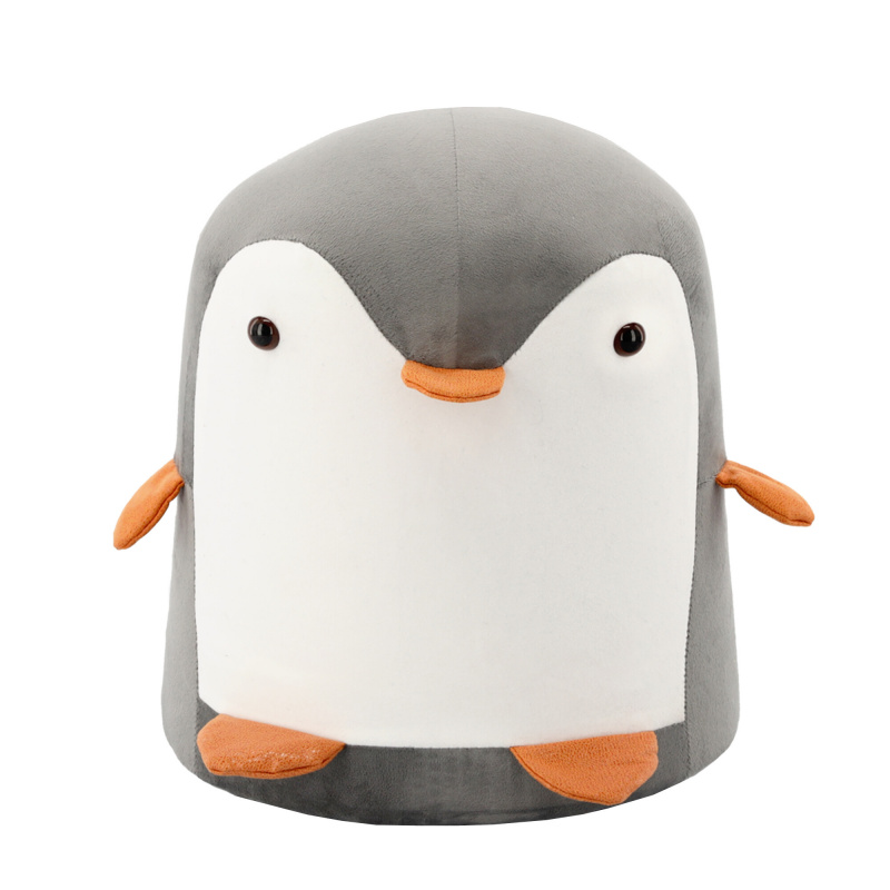 Taburet pentru copii Aga4Kids Pinguin Gri
