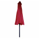 Linder Exclusiv Umbrelă de grădină 300 cm Roșu închis