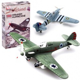 Model de asamblare Avion Hawker Hurricane ZA2588 universal