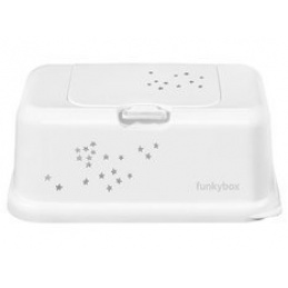 Recipient pentru șervețele White little stars FUNKYBOX universal