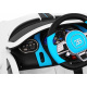 Bugatti Divo Mașinuță electrică pentru copii albă + telecomandă + EVA + pornire lentă + LED MP3