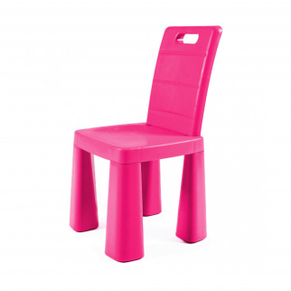 Scaun din plastic pentru copii Doloni Roz