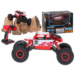 Aga RC auto Rock Crawler HB 2.4GHz 1:18 roșu