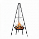 Aga Grătar de grădină pe trepied cu vatră BBQ0162