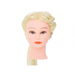 Cap de antrenament pentru coafură Aga - păr artificial blond