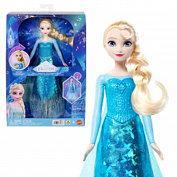 Frozen Păpușa Elsa care cântă în limba engleză, cu lumini JLJ07