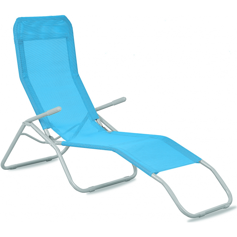 Șezlong de grădină Aga SIESTA Albastru