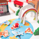 Aga4Kids Set trenuleț din lemn 30 piese DS5646