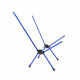 Scaun pliabil de camping Aga DS714 Albastru