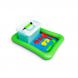 Aga Saltea gonflabilă cu accesorii pentru nisip kinetic MIX culori