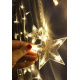 Cortină luminoasă stea, lună 138 LED alb rece ISO 11330