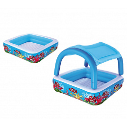 Bestway Piscină cu acoperiș 1,47 x 1,47 x 1,22 m 52192