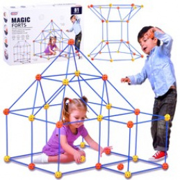 Blocuri de construcție PAIE MARI tuburi 81el ZA3873 universal