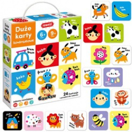 CzuCzu Cărți MARI contrastante de la 6 luni + ZA4238 universal