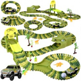 Mega pistă flexibilă parc de dinozauri ZA4346