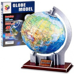 GLOBUS 3D Puzzle Spațial 49 elemente ZA0936 universal