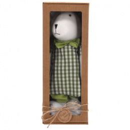 Iepuraș de pânză pe picioare telescopice 75 cm băiat