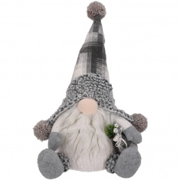 Gnom de Crăciun luminos - 38 cm