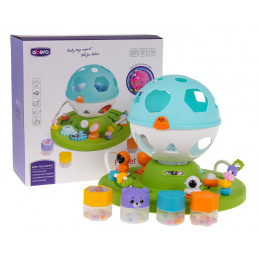 Sorter interactiv cu funcție de lumini și sunet Albastru Sorter interactiv cu funcție de lumini și sunet Albastru