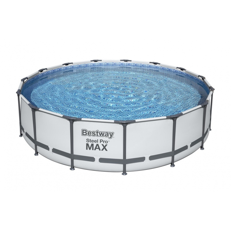Bestway Steel Pro Max 4,57 x 1,07 m 56488 + Filtru cu cartuș + scară