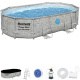 Suport pentru piscină Bestway 488x305x107 11in1 piatră 56946