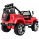 Mașină de teren Raptor Drifter Red + Telecomandă + Tracțiune 4x4 + Spațiu de depozitare + Pornire lentă + MP3 LED diodă