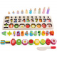 Aga4Kids Set de construcție educativ din lemn cu numere MR6102