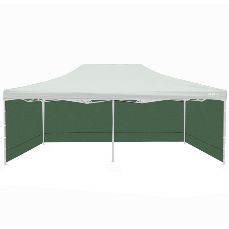 Aga Panouri laterale pentru stand de vânzare 3x6m Verde