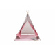 Aga4Kids Cort Teepee pentru Copii Gri-Roz