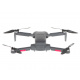 Dron RC F9 6K HD cameră GPS wifi rază de acțiune 2000 m gri