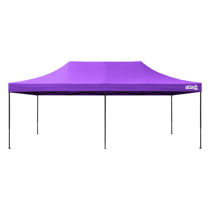 Stand de vânzare Aga fără pereți laterali 3x6 m Violet