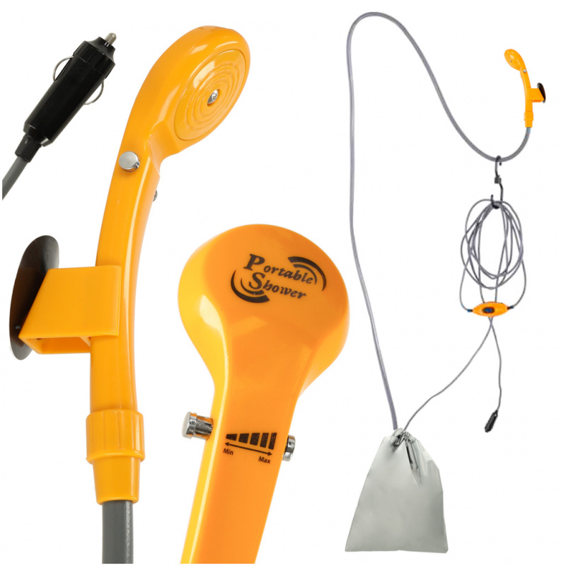 Duș de călătorie portabil duș de camping mașină de spălat 12v