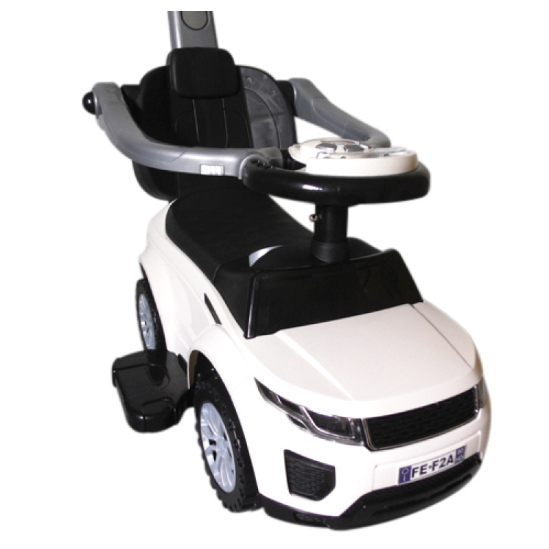 R-Sport Mașinuță de împins pentru copii Auto J4 2în1 Albă