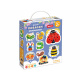 CzuCzu Puzzle Viermi cu patru picioare ZA4156