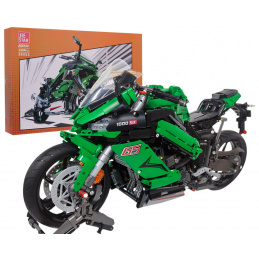 Set de Cărămizi Tehnice Motocicletă Sport Verde 2304 buc.