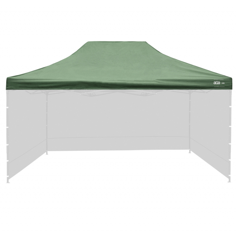 Aga Acoperiș pentru stand de vânzare 3x4,5m Verde