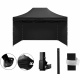 Aga Stand de tăiere PARTY 3x4,5m Negru