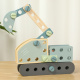 Aga4Kids Set de construcție din lemn 89 de piese