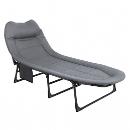 Aga Pat de camping pliabil Gri