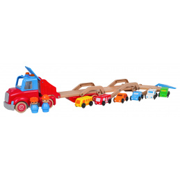 Platformă de lemn + Mașinuțe