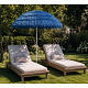 Linder Exclusiv Umbrelă de soare Hawaii Albastră
