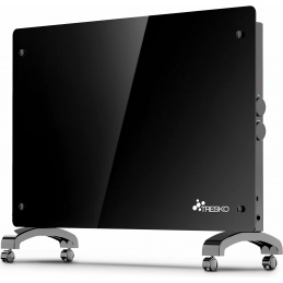 Convector de sticlă Tresko 1500 W GPH-15 Negru